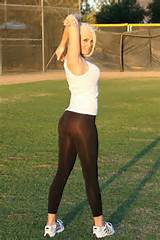 Milf yoga pants photo - wife loves wearing tight pants all the time.