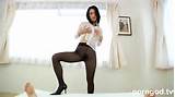 Japanese Office Lady In Pantyhose Scene 4
