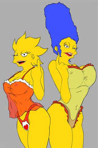 And Lisa Simpson Porn Hentai Porn Simpsons Media Marge Simpson Lisa