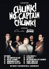 Chunk! No, Captain Chunk! Announce headline tour