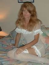 ... strawberry blonde MILF in sheer white lingerie on bed - Renae-3002.jpg