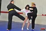 Norah Swan gets her anal hole fucked by two karate guys - image 2