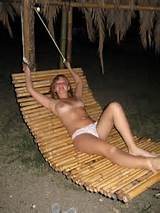 Horny russian milf posing totally naked at outdoors on vacation. 10 ...