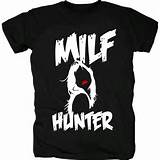 Al Gear Milfhunter T-Shirt schwarz + 5 Milfhunter Sticker