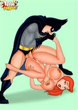 Batman Passionately Drills Busty Redhead S Pussy Superheroes Porn