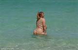 Its summer! Hot chick strips in the sea and enjoys her nude swimming ...