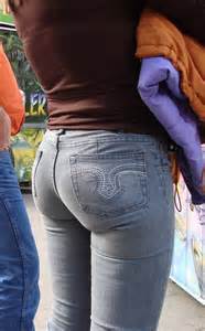 Candid Milf Ass In Tight Jeans