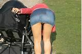 milf upskirt no panties