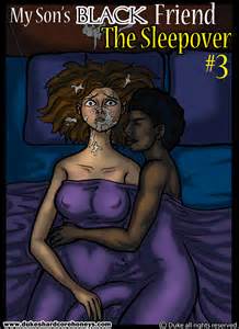 new updates with my interracial milf comic â€œthe sleepoverâ€ vol ...