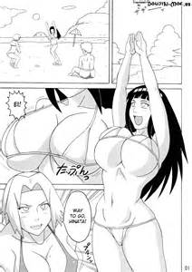 Naruto Tsunade Hinata Sakura Temari Beach Sex 02 Porn Hentai Pictures