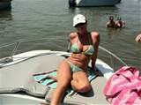 Milf on a boat