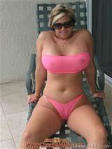 Check My MILF Pink Bikini