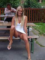 pussy albums woman milf blonde hot showing off shaved public upskirt ...