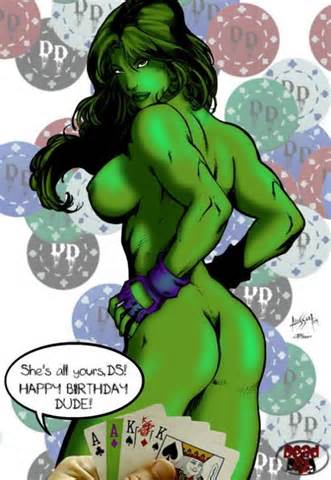Nude She Hulk As A Present This Dude Has Best Birthday In His Life